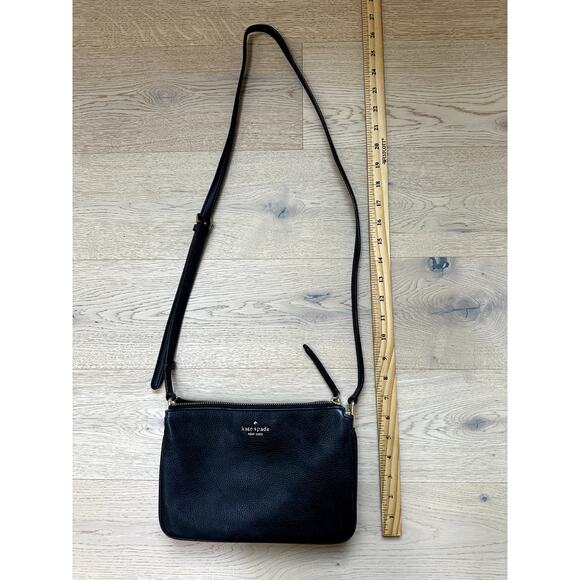 Kate Spade Black Leather Purse - Picture 4 of 12